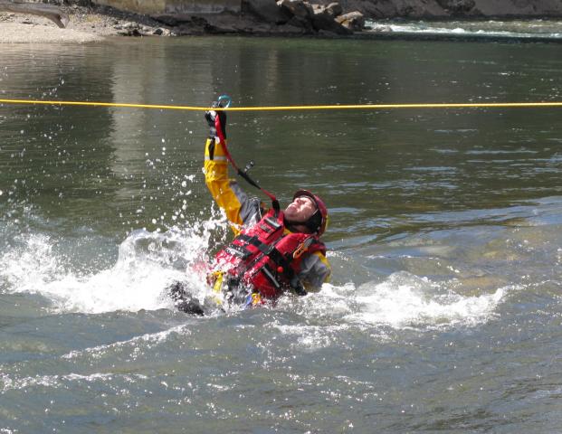 Swift Water Rescue Practice